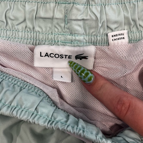 LaCosta Green Men’s swim shorts size large - Picture 3 of 6